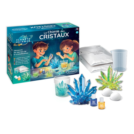 Kit experimente - Misterul Cristalelor - Sentosphere [3]