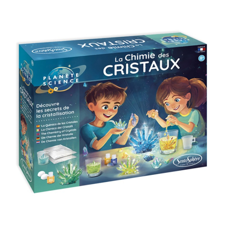Jucarii Educative - Kit experimente - Misterul Cristalelor - Sentosphere