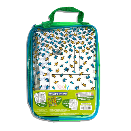 Kit portabil de activități și colorat - Dinozauri Roboti - Let's Go! Robo Dinos [2]