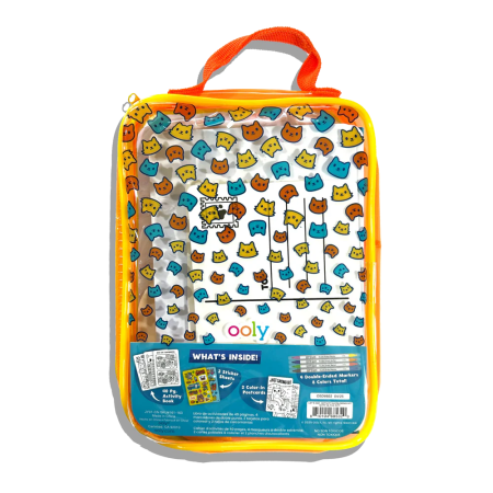 Kit portabil de activități și colorat - Pisicuta - Let's Go! Kitty in the City [2]