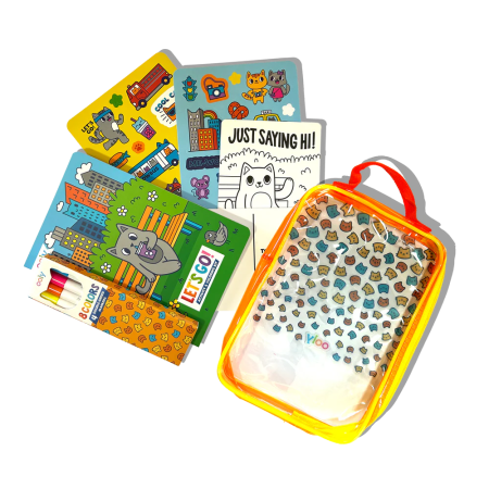 Kit portabil de activități și colorat - Pisicuta - Let's Go! Kitty in the City [5]