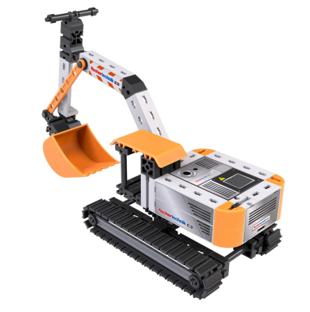 Kit STEM Excavator de asamblat si manevrat, Fischertechnik [2]