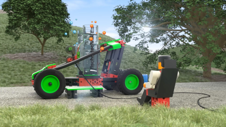 Kit STEM Masina alimentata cu hidrogen, Fischertechnik [3]