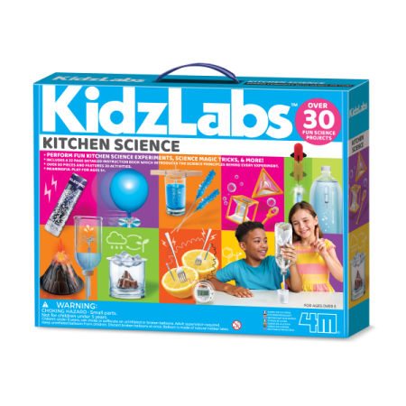 Stiinta si geografie - Kit stiintific copii - Stiinta din bucatarie, STEAM Kids