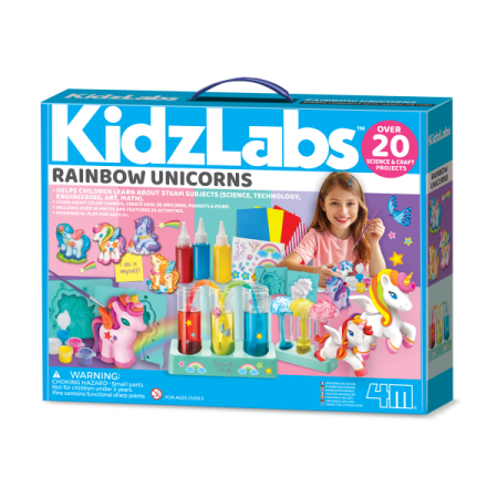 Cadouri Fete - Kit stiintific - Curcubee si Unicorni, STEAM Kids