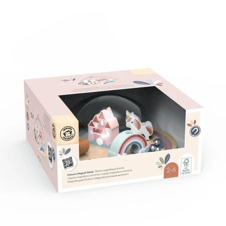 Jucarii de Indemanare - Labirint magnetic Unicorn, Speedy Monkey