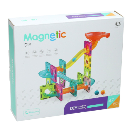 Noutati - Labirintul meu magnetic - 47 piese (5.5 cm)