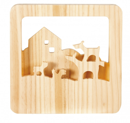 Jucarii 7-10 ani - Lampa de veghe - Muzicantii din Bremen, Egmont Toys