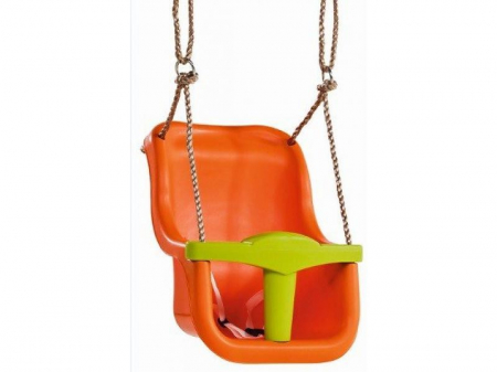 Leagan pentru copii Luxe PP portocaliu - verde lime [3]