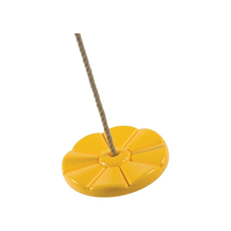 Leagan rotund din plastic PP galben [4]