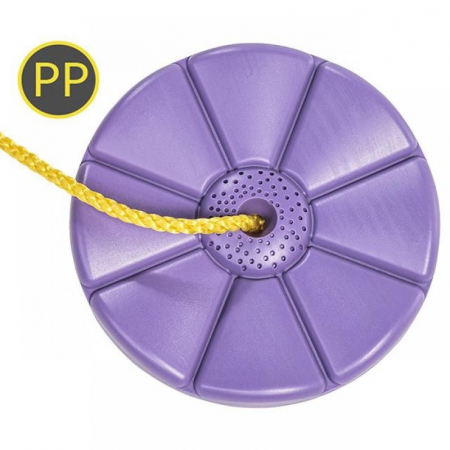 Leagan rotund din plastic PP lila [10]