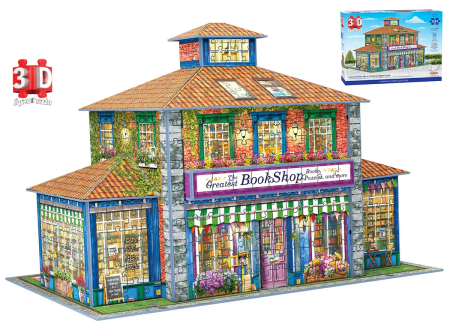 Librarie Puzzle 3D, 1389 piese [2]