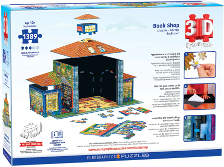 Librarie Puzzle 3D, 1389 piese [1]