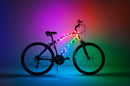 Lumină LED decorativă pentru cadru bicicletă [1]