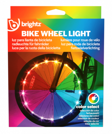 Biciclete - Lumină LED decorativa pentru roți bicicletă, WheelBrightz