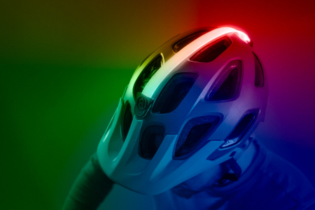 Lumină LED RGB pentru cască [4]