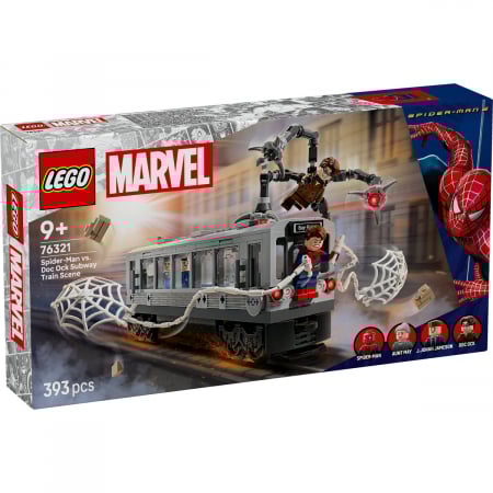  Lupta de pe acoperisul trenului dintre Omul-Paianjen si Doc Ock [1]