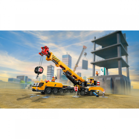  Macara mobila galbena de constructii [9]