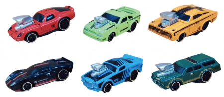 MACHETA DIE CAST, MASINI DE CURSE DELUXE, SCARA 1/64, 7.5CM, DIVERSE MODELE SI CULORI [0]