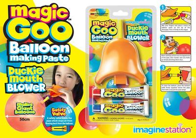 Magic Goo - Pasta de facut baloane cu suflatoare Cioc de Rata [1]