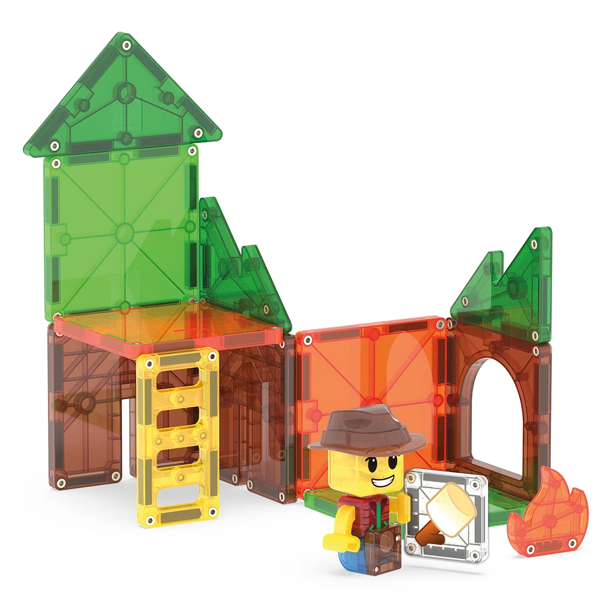 MAGNA-TILES Camp Out, set magnetic [3]