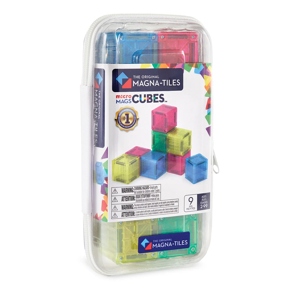 Jucarii creative - MAGNA-TILES Cubes, primul meu set magnetic