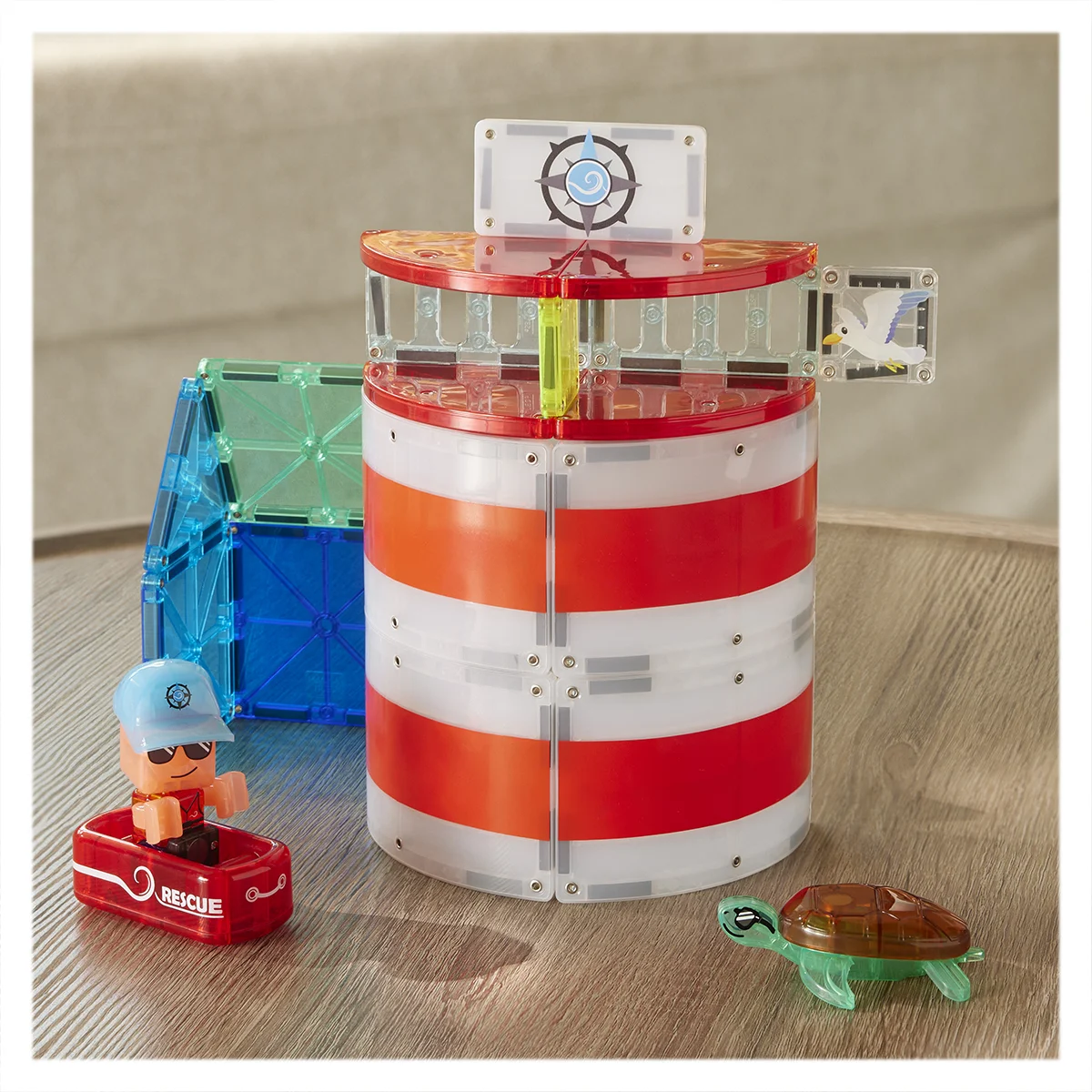 MAGNA-TILES Lighthouse Rescue, set magnetic [2]