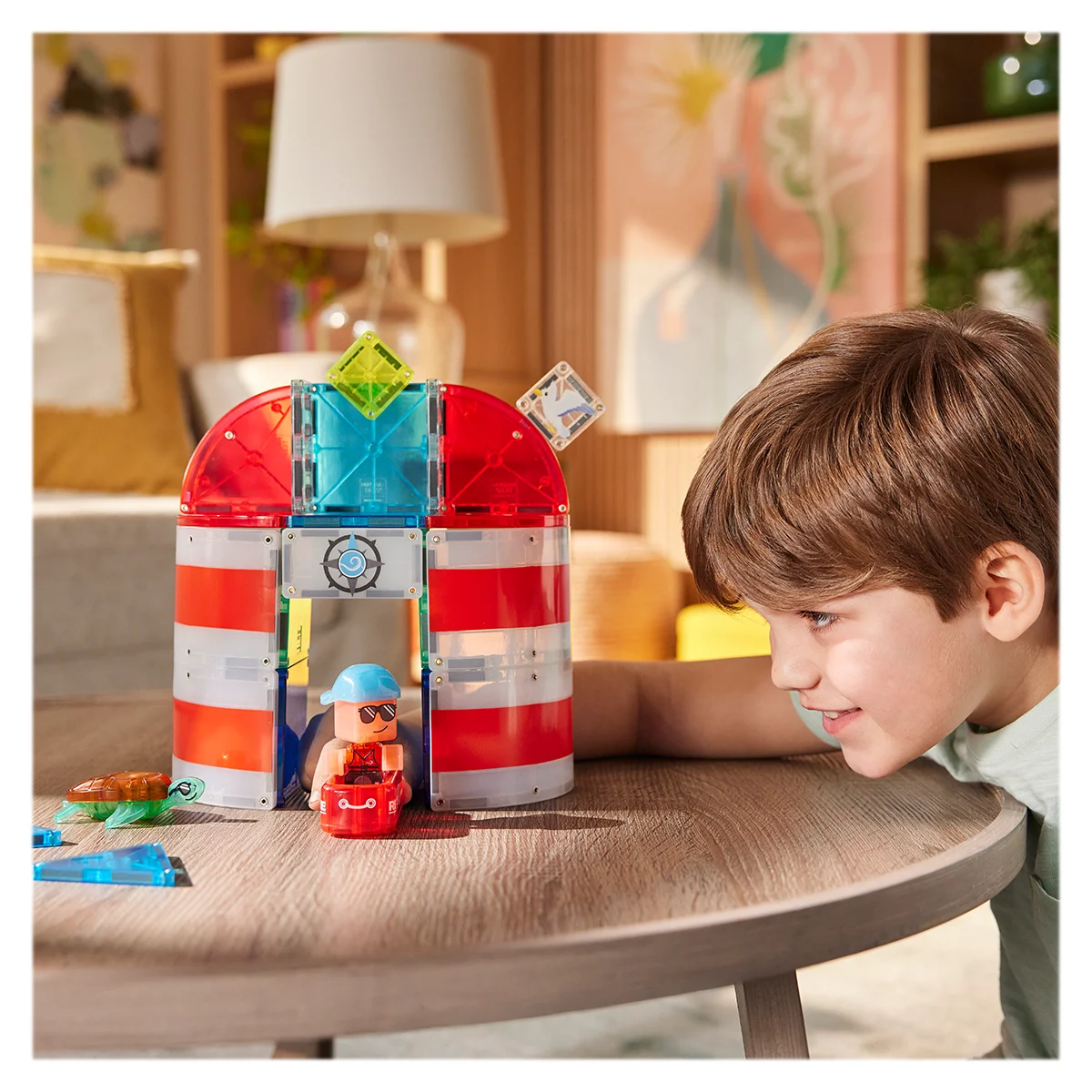 MAGNA-TILES Lighthouse Rescue, set magnetic [1]