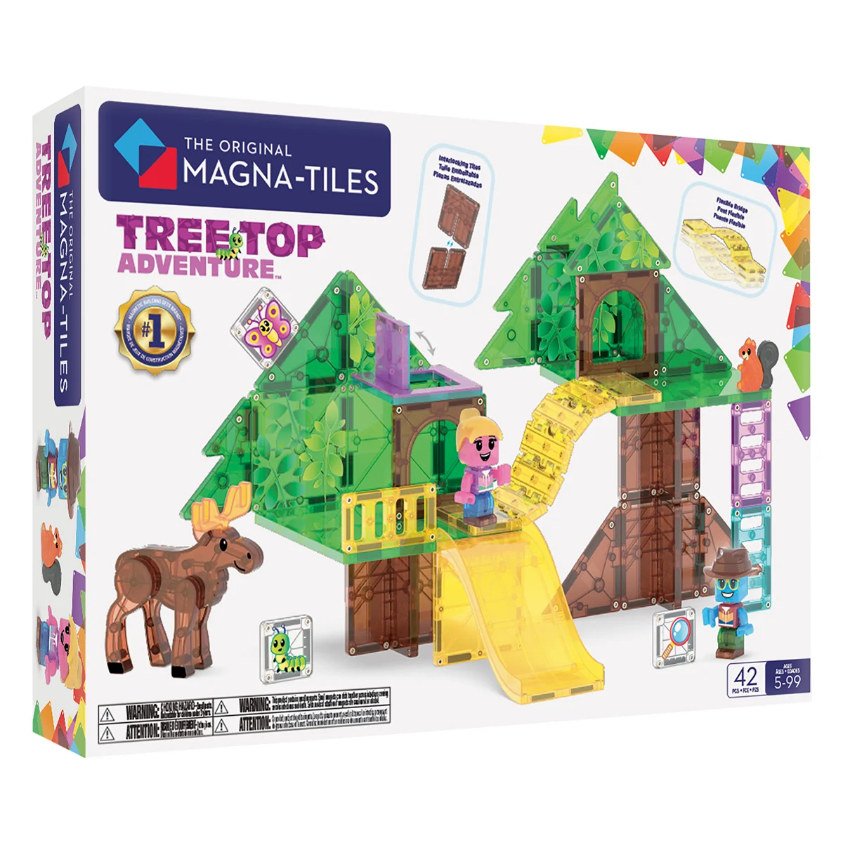 Jucarii creative - MAGNA-TILES Tree Top Adventure
