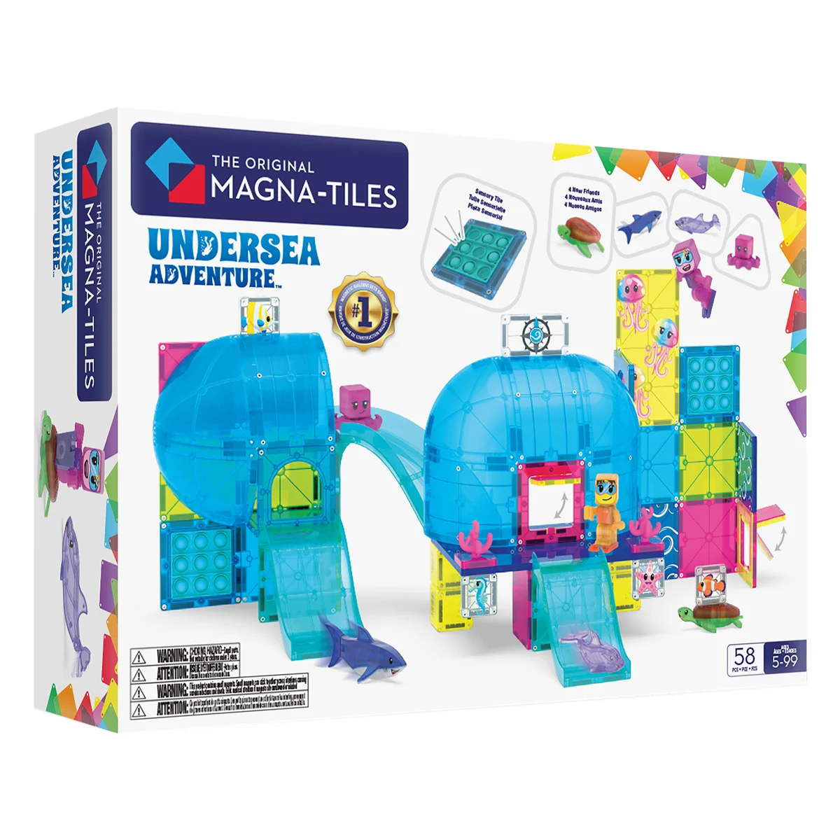Jucarii creative - MAGNA-TILES Undersea Adventure