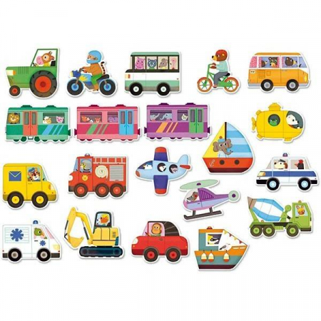 Jucarii creative - Magneti Transport