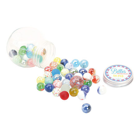 Marbles Beads - Bile de sticla - Vilac [1]