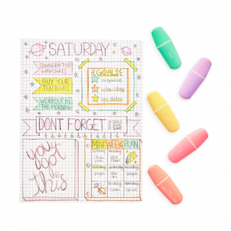 Markere pastel Le BonBon Patisserie - Set de 5 [3]