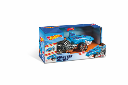 Vehicule - MASINA CU LUMINI SI SUNETE, SHARKRUISER, HOT WHEELS