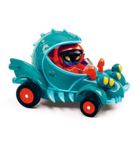 Varsta - Masina de curse Funny Beast Colectia Crazy Motors, Djeco