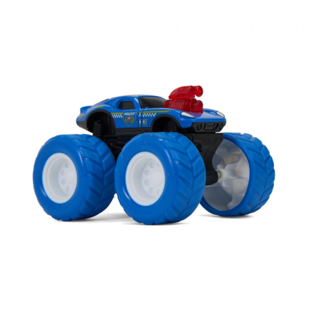 Jucarii de rol - MASINA DE POLITIE, 8.5CM, ALBASTRA, MOMKI