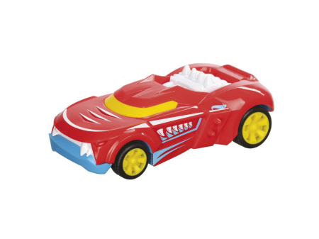 Jucarii de rol - MASINA PULL&BACK, GROWLER, ROSU, HOT WHEELS