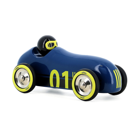 Jucarii de rol - Masina sport albastra din lemn lacuit - Made in France - Vilac