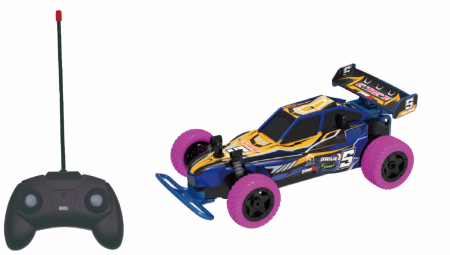 Vehicule - MASINUTA CU TELECOMANDA NITRO RACER,  SCARA 1/24, 19CM, PORTOCALIU