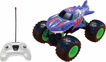 MASINUTA CU TELECOMANDA TIP CAMION BEAST RUNNERS, SCARA 1/24, 21CM, DIVERSE CULORI [1]