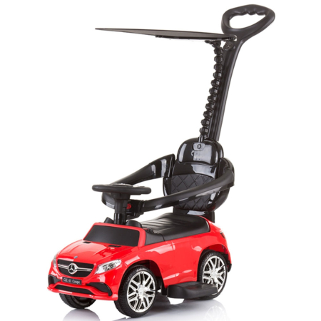 Masinuta de impins Chipolino Mercedes AMG GLE 63 Coupe red cu maner si copertina [0]