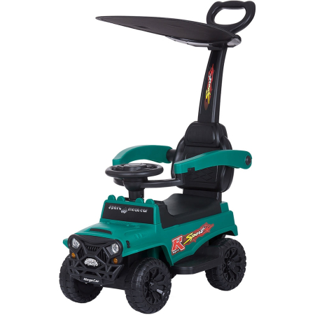 Masinuta de impins Chipolino Safari mint cu maner si copertina [0]