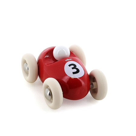 Jucarii de rol - Masinuta din lemn Mini Roadster - Rosu - Vilac