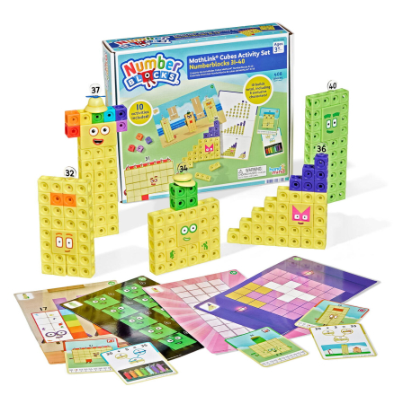 Jucarii 3-5 ani - MathLink®Cubes Numberblocks® in engleza Set de activitati de la 31-40