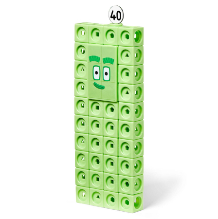 MathLink®Cubes Numberblocks® in engleza Set de activitati de la 31-40 [4]