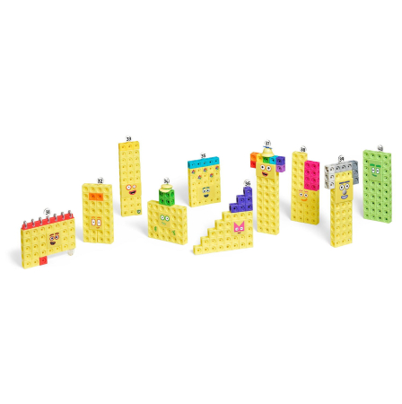 MathLink®Cubes Numberblocks® in engleza Set de activitati de la 31-40 [6]