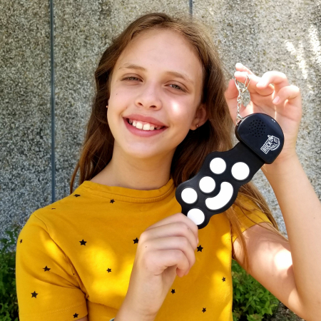 Micro tobe pentru copii Rock and Roll it! cu breloc [1]