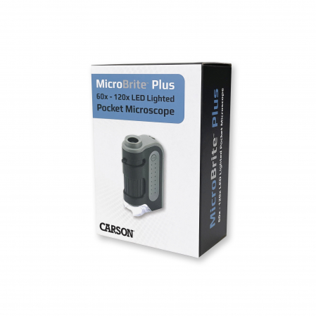 Microscop de buzunar cu LED, marire 60-120x, MicroBrite [7]