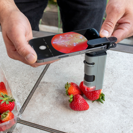 Microscop portabil, cu adaptor pentru smartphone, marire 120 -240x, MicroPic [3]