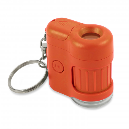 Microscop portabil cu breloc, marire 20x, MicroMini, Orange [4]